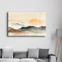 Wallity Pintura Decorativa de Vidrio Templado Multicolor 46 x 72 cm